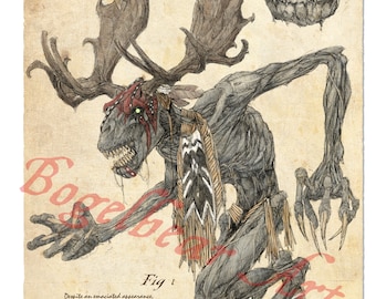 Plate 9: Wendigo