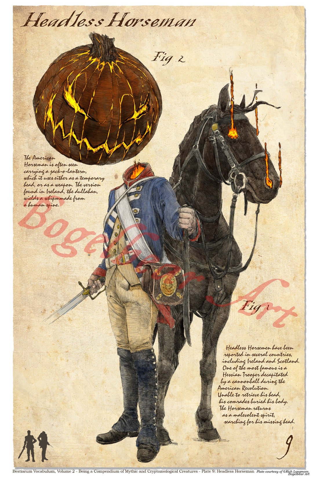 Headless Horseman Naturalist Plate - Etsy