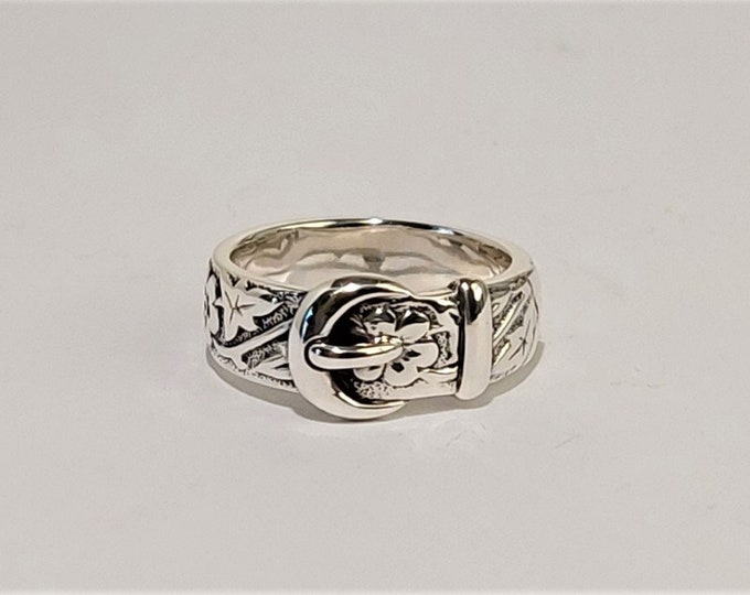 James Avery Belt and Buckle Sterling Silver Ring - Etsy