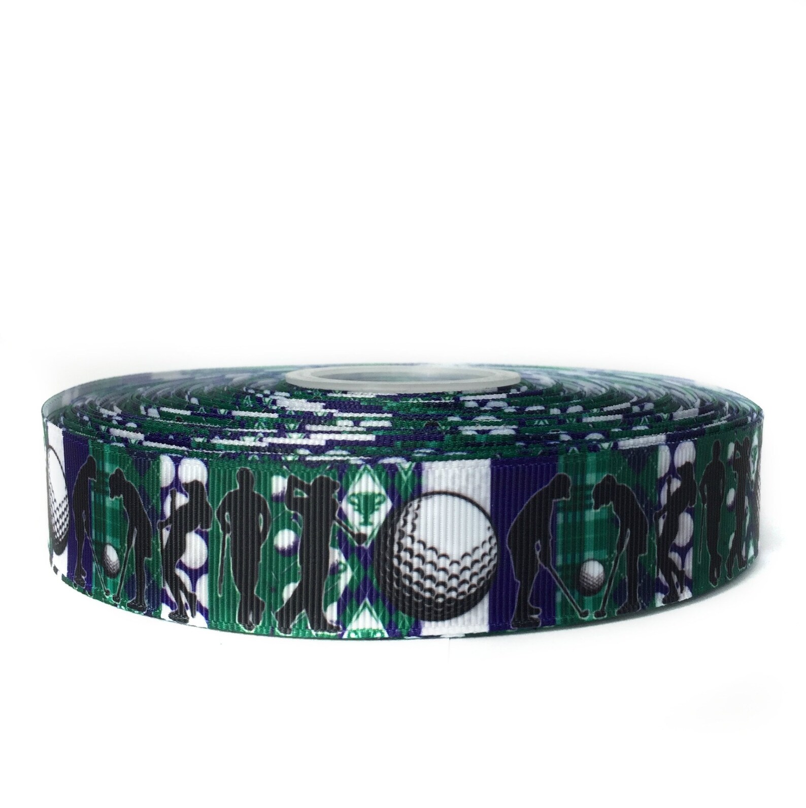 7/8 Golf Ribbon Sports Ribbon Outdoor Sports Printed Etsy