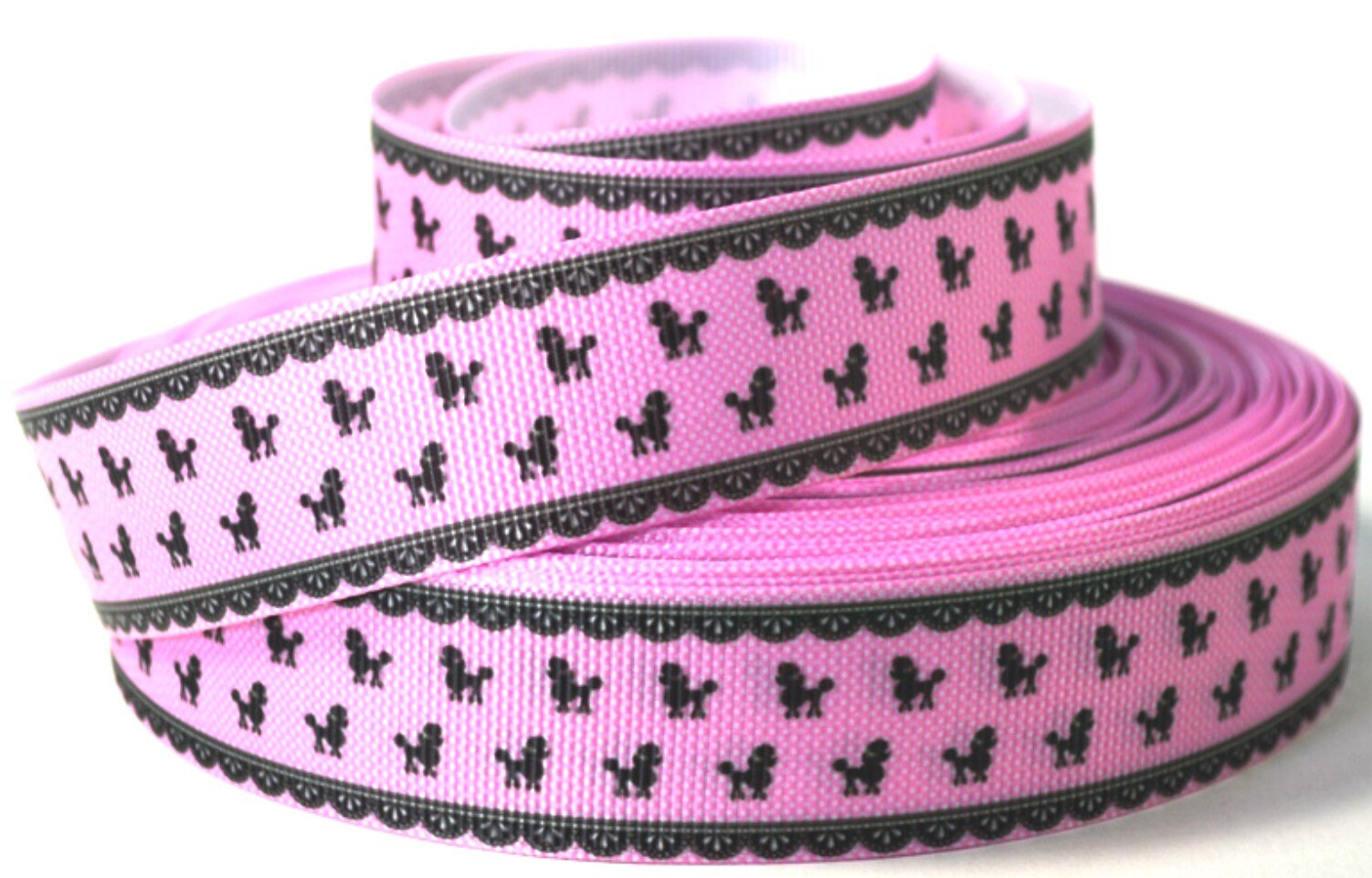 Trick or Treat Gift Tie Korker Halloween Party Dog Collar Bow US Designer 38 Orchid Purple Candy Corn Print Grosgrain Ribbon