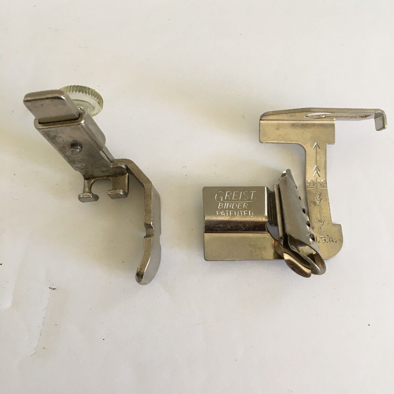 Vintage Kenmore Sewing Machine Assorted Attachments & Manual for Model