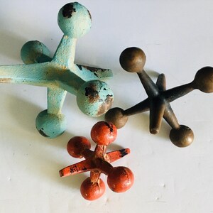 60s Jacks ミッドセンチュリー　ジャックス　スカルプチャー　ヴィンテージ Cast Iron Jax - Etsy