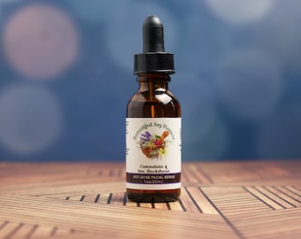 Calendula and Sea Buckthorn Anti-Acne Facial Oil | Face Serum | Acne Serum | Acne Treatment | Organic, Vegan, Cruelty Free