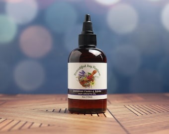 Jamaican Castor and Jojoba Hair Growth Oil | Organic, Vegan, Cruelty Free