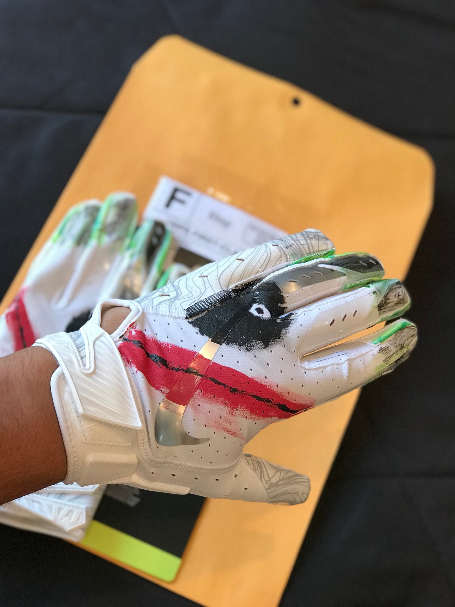 Joker Nike Football Gloves Etsy