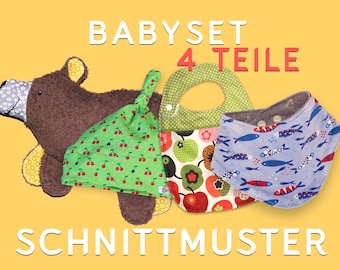 Starterset Baby/Kind - Schnittmuster/Nähanleitung - Anfänger - mehrere Größen - PDF instant Download Ebook