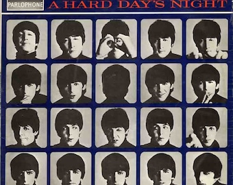 A Hard Days Night Beatles Rare Signed Replica Cover LP Album Lennon McCartney 1964