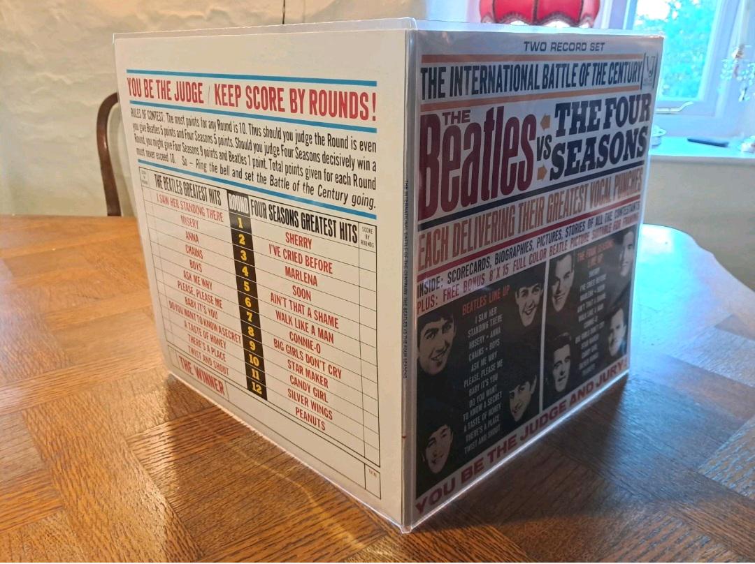 Rare BEATLES Vs the Four Seasons Double Gatefold New Stereo With