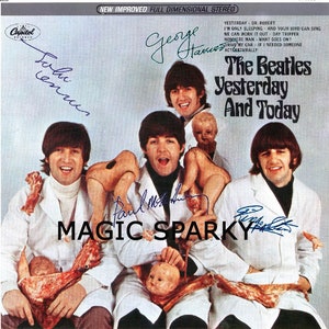 Beatles yesterday and today butcher cover - Etsy 日本
