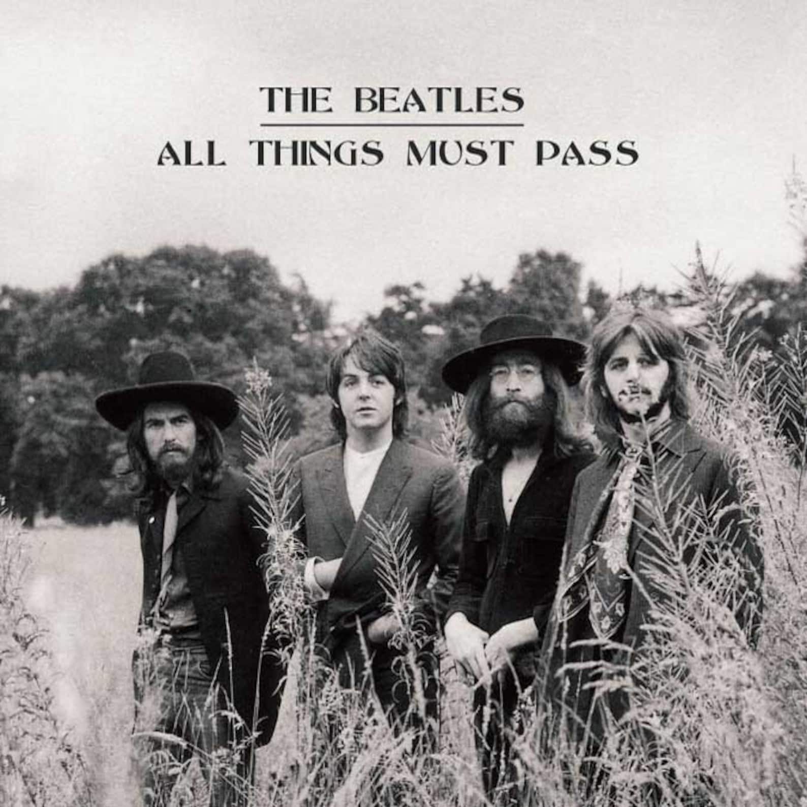 Beatles Ultra Rare Alternate All Things Must Pass Cover LP Vinyl Album