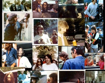 May include: A collage of photos featuring a group of people, some of whom are wearing sunglasses. The photos are arranged in a grid pattern and show the people in various poses and settings. Some of the photos are in black and white, while others are in color.