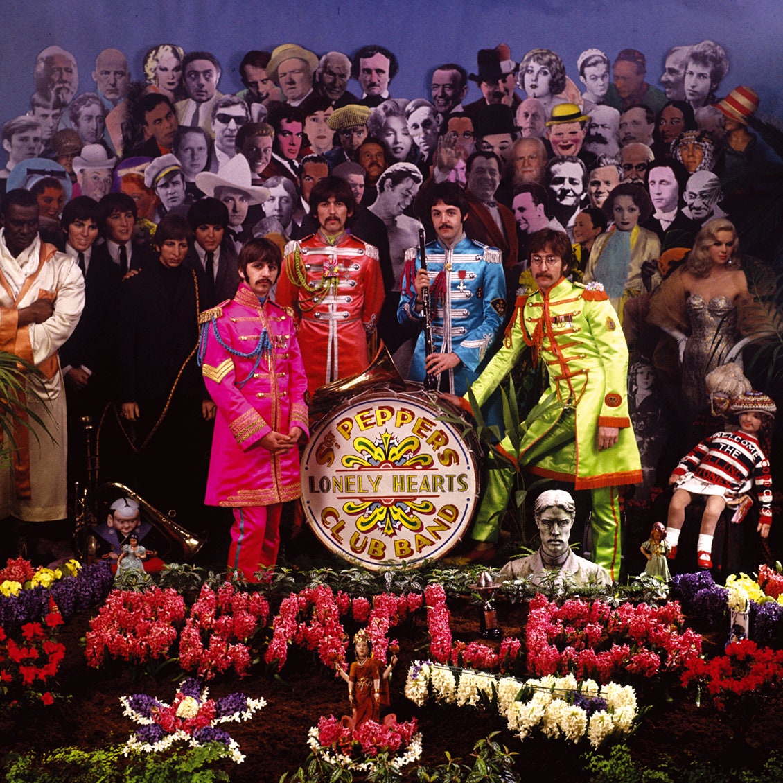 handmade vintage military jacket Beatles Sgt Pepper – Wonkey Donkey Bazaar