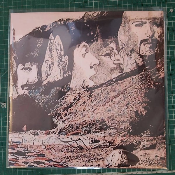 Beatles Rare Mint New Rejected White Album cover Artwork Cover LP Album No vinyl  Lennon McCartney Harrison Starr 1968