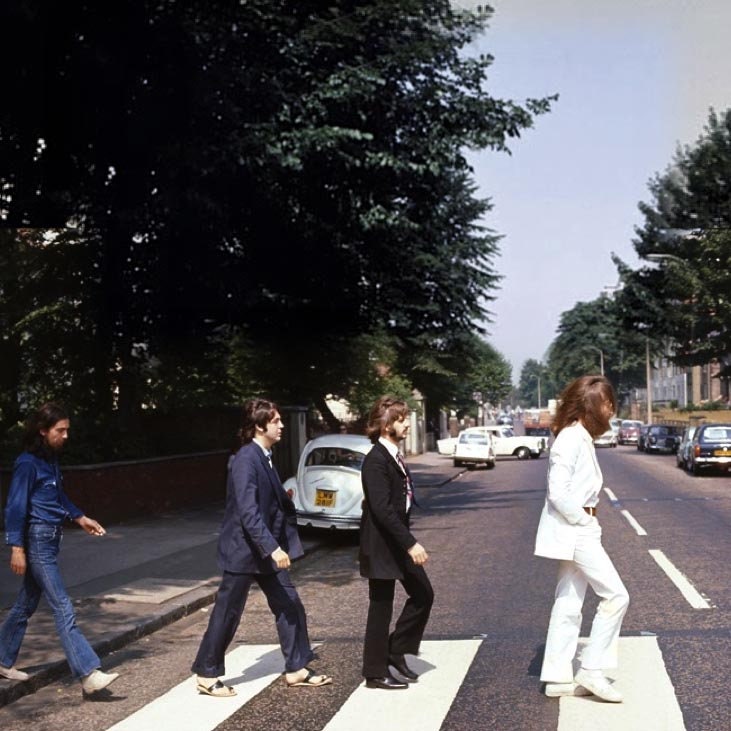 The Beatles Abbey Road De Pared Personalizado pegatina de vinilo 