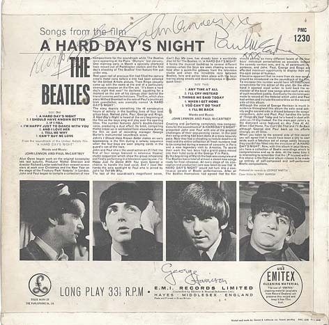 THE BEATLES / A HARD DAY'S NIGHT THE ALTERNATE ALBUM