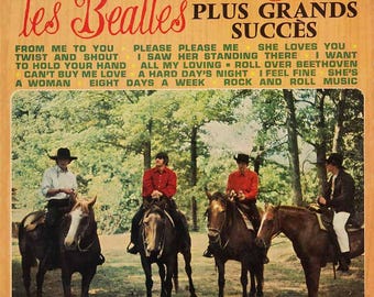 BEATLES : Dans Leurs 14 Plus Grands Succes LP 1965 Odeon OSX 231 France No Vinyl