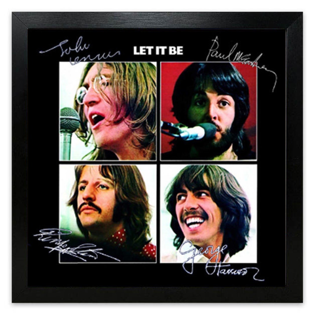 ビートルズ/LET IT BE UKオリジナル盤レコード 初回レッドアップル