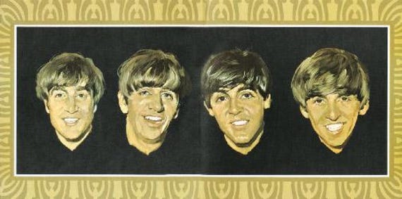 Rare BEATLES Vs the Four Seasons Double Gatefold New Stereo With