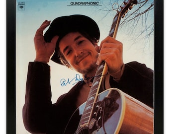 Bob Dylan Nashville Skyline Rare Replica Fantasy Signed Framed