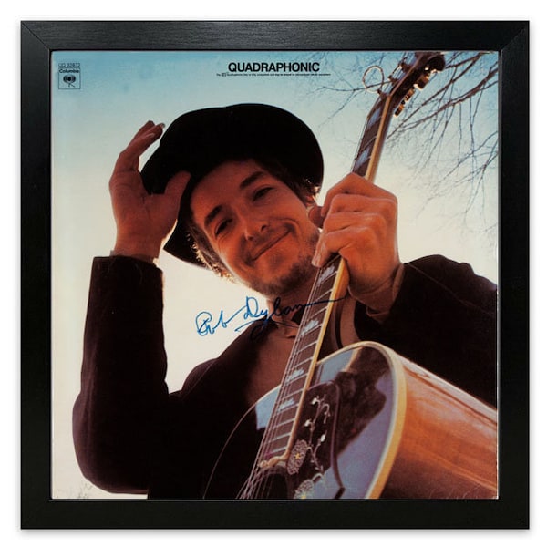 Bob Dylan Nashville Skyline Rare Replica Fantasy Signed Framed Artwork Cover LP Vinyl Album