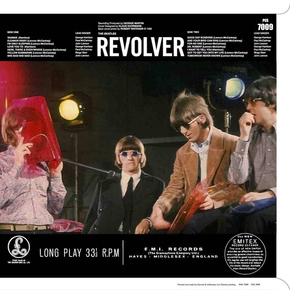 Beatles Ultra Rare Alternate Revolver 1966 Cover LP Vinyl