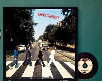 Beatles Ultra Rare Abbey Road Instrumental CD in Vinyl Album Sleeve! Lennon McCartney