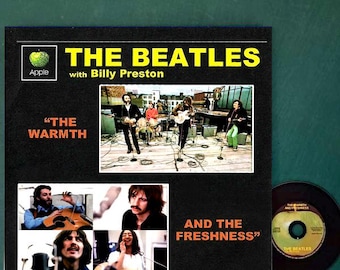 Beatles Warmth and Freshness  (Let it Be sessions CD) in Vinyl Album Sleeve! Lennon McCartney