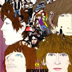 Beatles Ultra Rare Alternate COLOR Revolver 1966 Colour Cover LP Vinyl Album Lennon McCartney