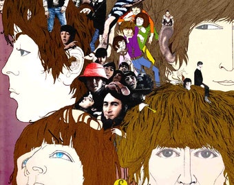 Beatles Ultra Rare Alternate COLOR Revolver 1966 Colour Cover LP Vinyl Album Lennon McCartney