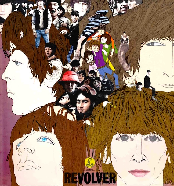 Beatles Ultra Rare Alternate COLOR Revolver 1966 Colour Cover - Etsy UK