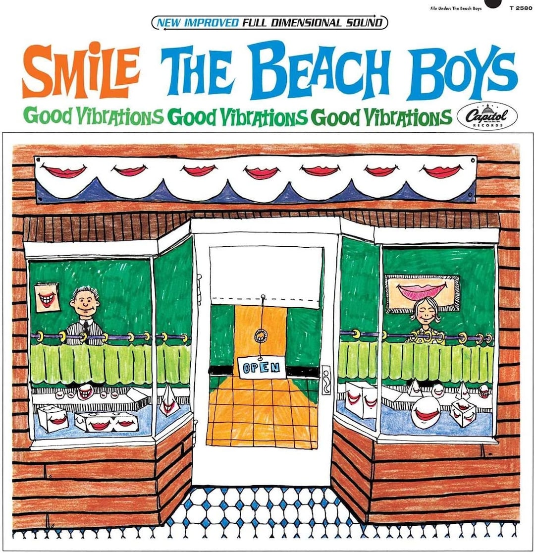 The Beach Boys Smile LP Album Cover - Etsy