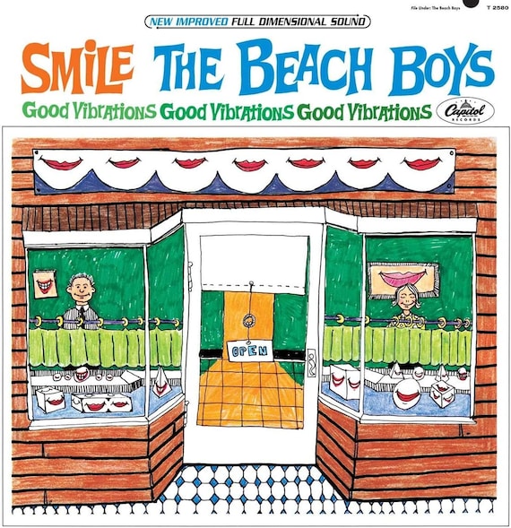 The Beach Boys Smile レコード ビーチ・ボーイズ スマイル ビーチボーイズ スマイル LP アルバムカバー - Etsy 日本