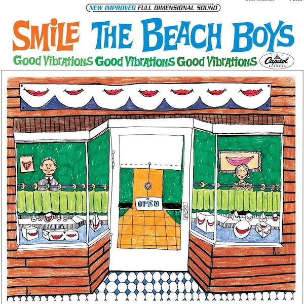 The Beach Boys Smile LP Album cover