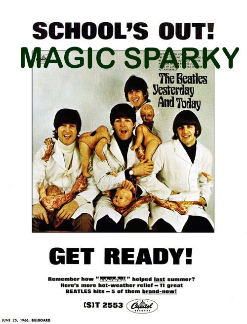 ビートルズ ブッチャー カバー Butcher Coverポスター4枚 Vintage Beatles 'Butcher Cover' Album Poster, 1966 | Biblio