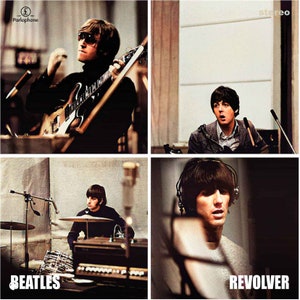 Beatles Ultra Rare Alternate Revolver 1966 Color Cover LP Vinyl Album Lennon McCartney