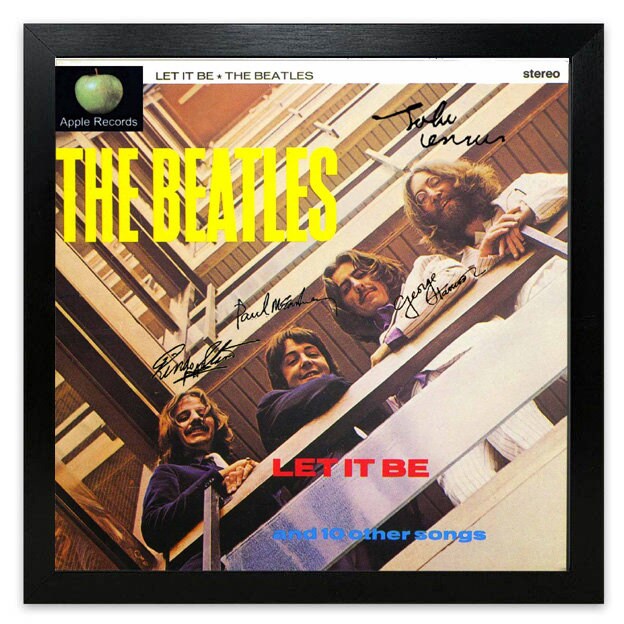 ビートルズ　Let it be 額装レコード IMG_1807.jpg?v=1743394292
