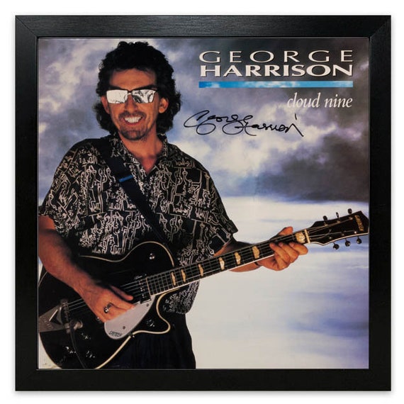 George Harrison Cloud 9 Rare Replica Fantasy Signed Framed