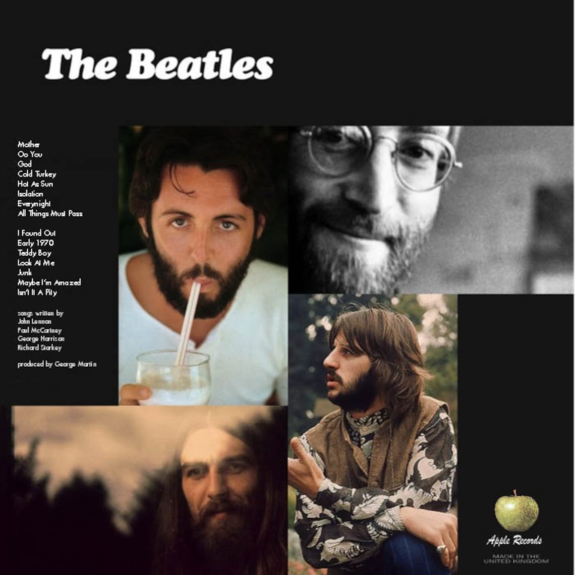 Beatles Ultra Rare Alternate All Things Must Pass Cover LP Etsy