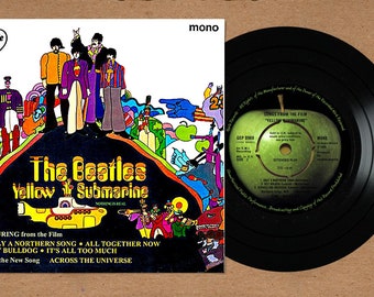 【美品★】THE BEATLES Yellow Submarine LPレコ② The Beatles ‎– Yellow Submarine Songtrack / Apple Records