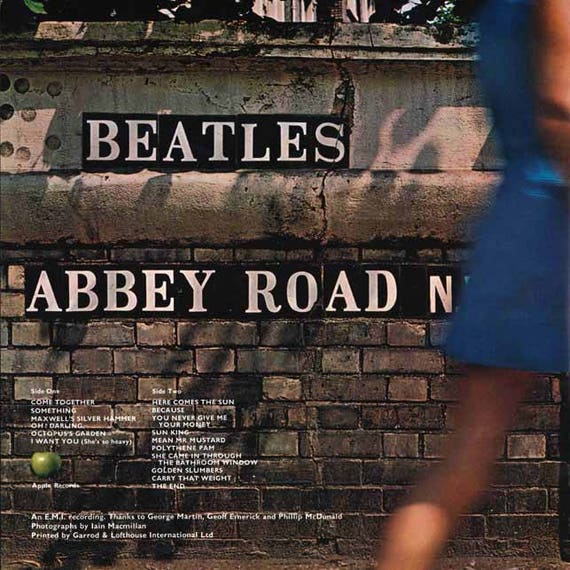 Beatles Ultra Rare Alternate Abbey Road Cover LP Vinyl Album