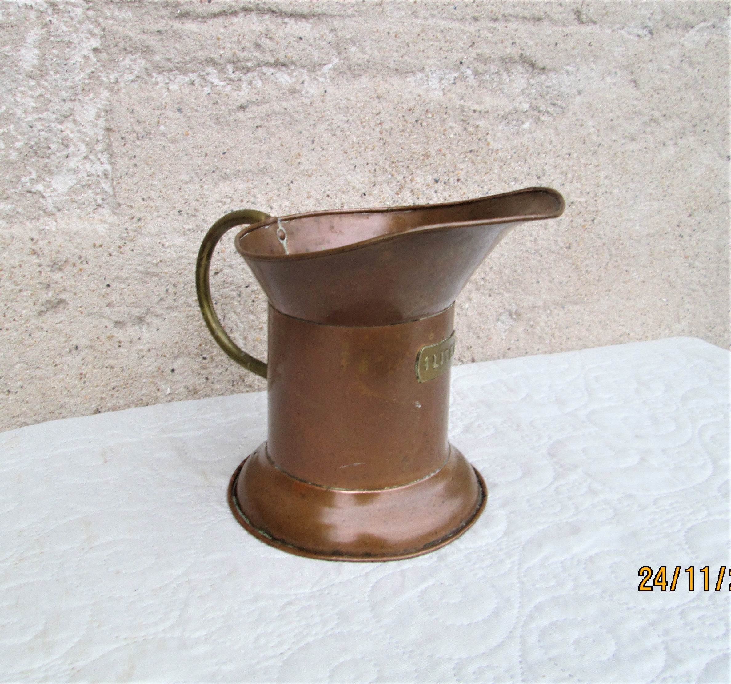 Pichet Anglais Vintage, Grandes Cruches en Cuivre, Pichets Pour L'eau, Articles Cuivre