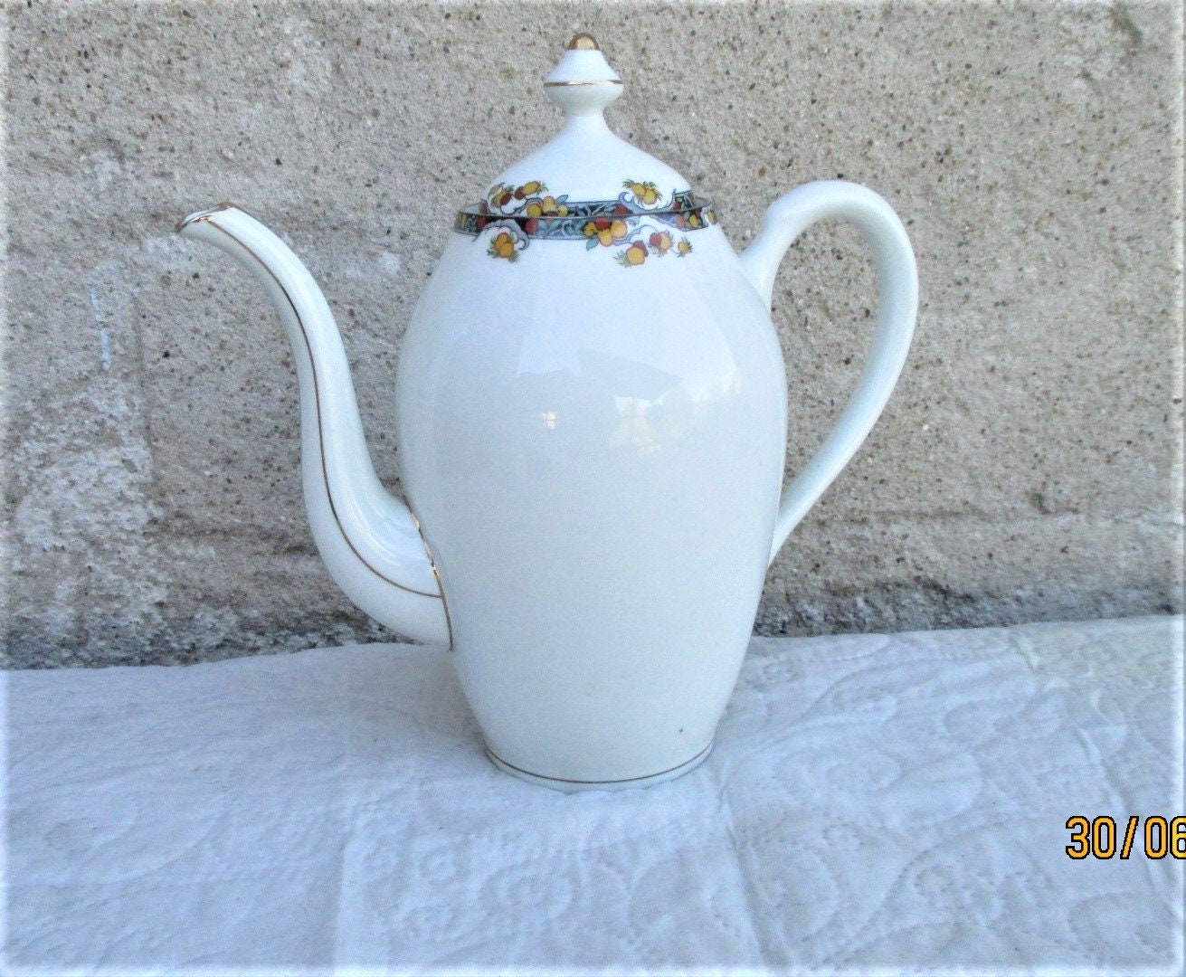 Vintage Limoges Coffee Pot, Porcelaine Coffee Pots, Chocolate Large Capacity Pots