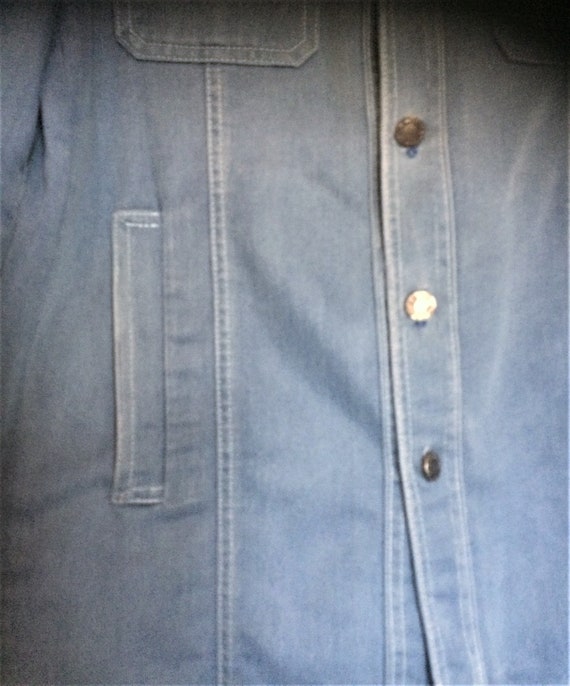 Vintage Denim Jacket, 1970's denim, Unisex denim,… - image 3