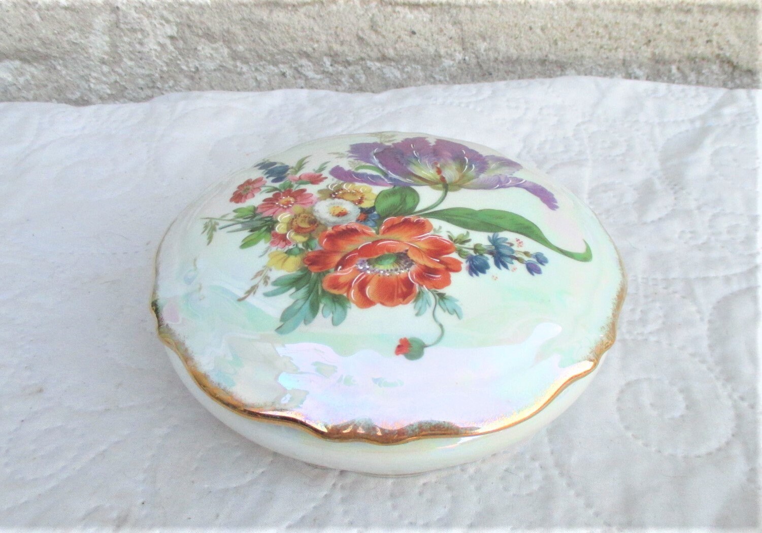 Français Limoges Vintage, Vaisselle Recouverte de Porcelaine, Boîtes Limoges, Peintes à La Main