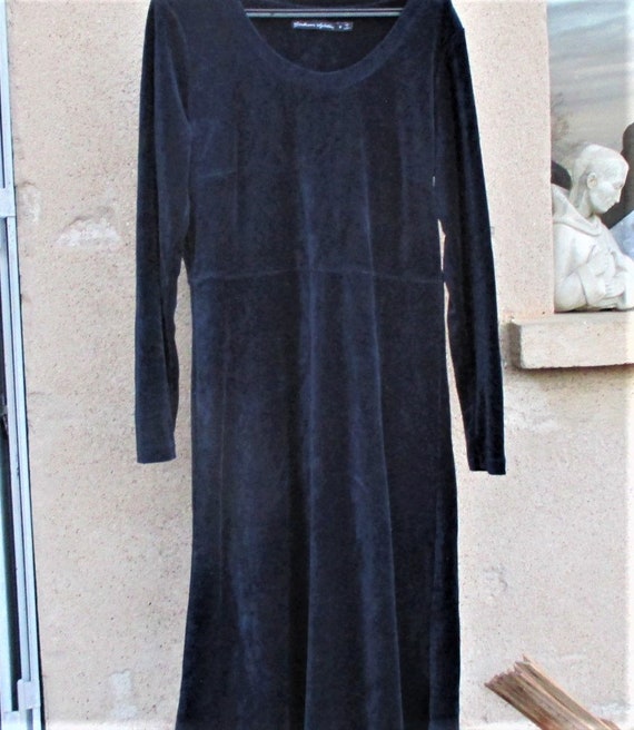 Vintage Gudrun Sjoden Dress, velvet dresses, desig