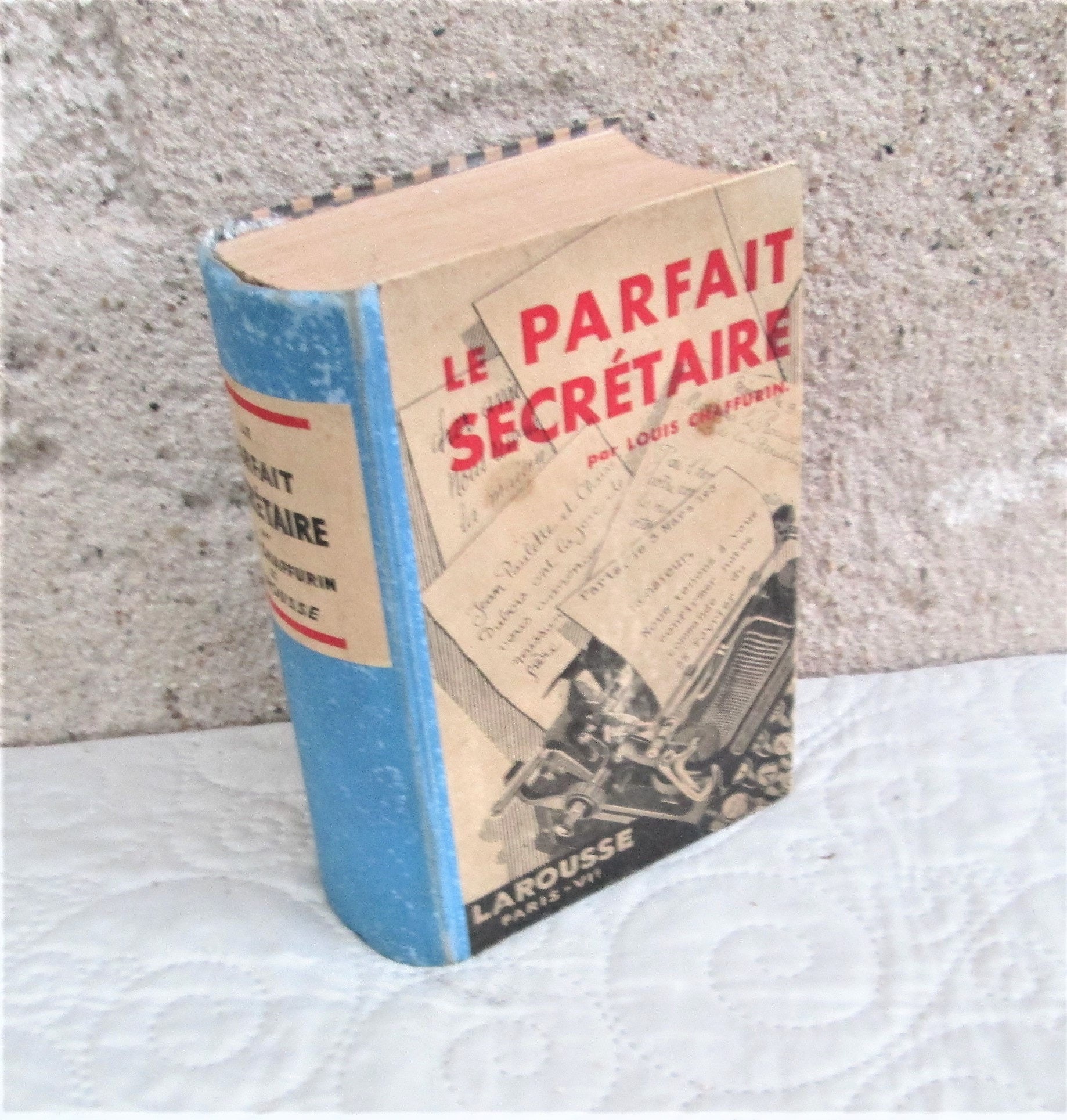 Vintage French Book, correspondence books, how-to books for offices, letter  writing, vintage letters