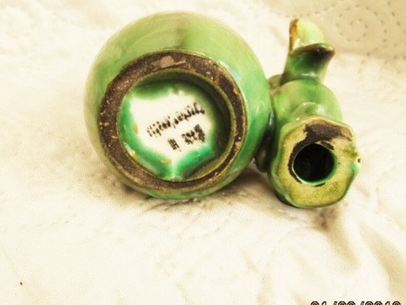 czechoslovakian pottery 1940/'s Pottery toothpick holders birthday gifts duck collectibles 1940/'s czech