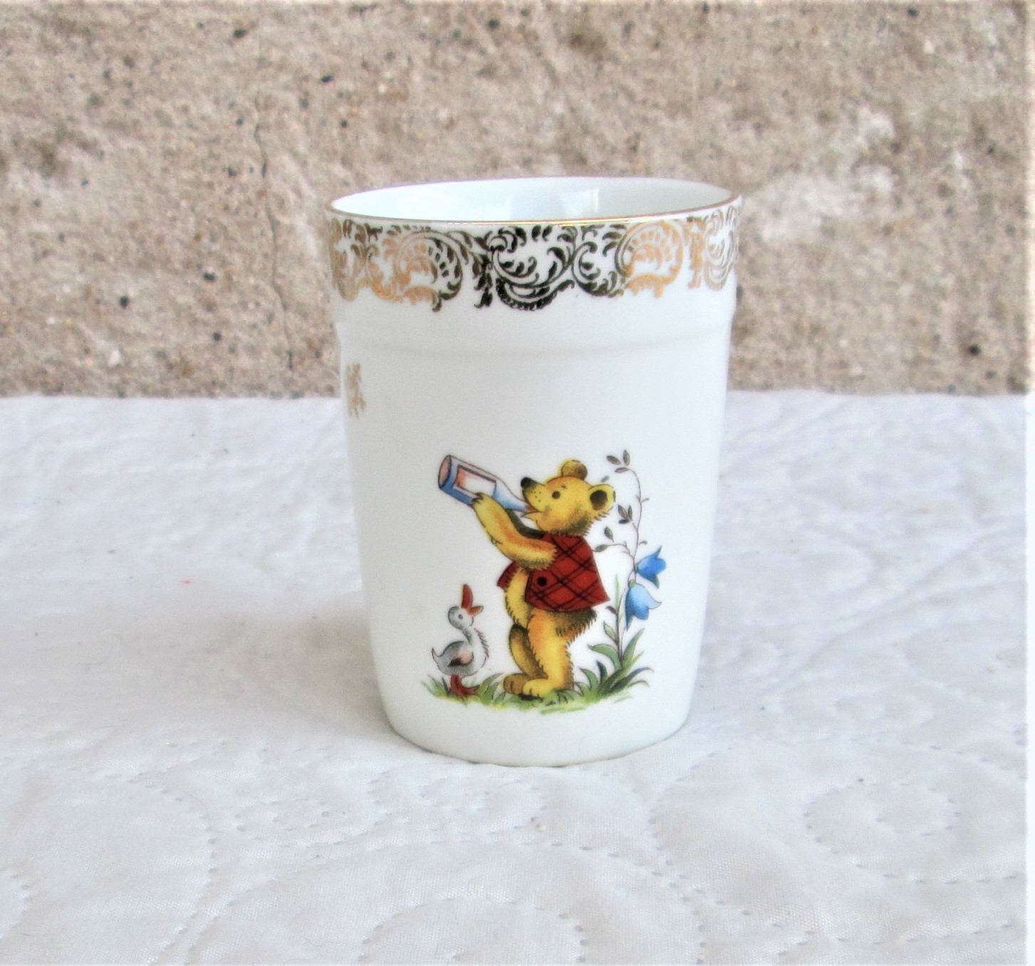 Cadeaux Pour Douches de Bébé, Tasse Français Enfant, Tasses en Porcelaine Vintage, Articles Chambre 