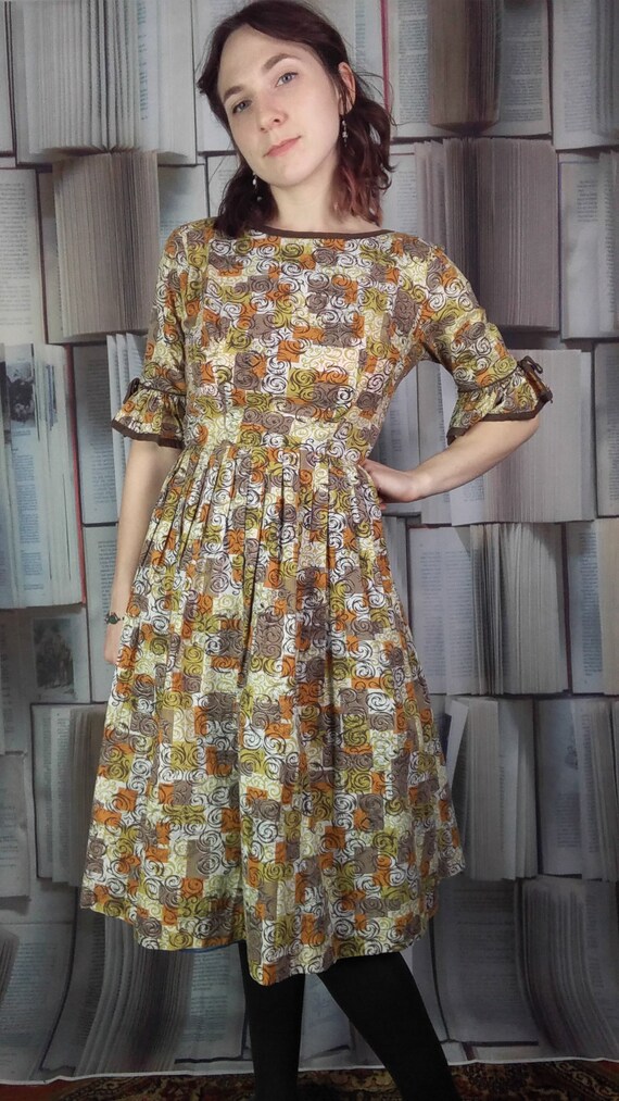 Vintage 1950s day dress